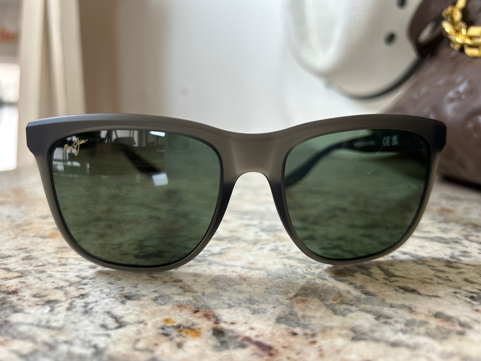 Brown Sunglasses Polarized Maui MJ 602-08 55-20-136